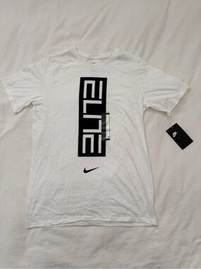 white nike shirt